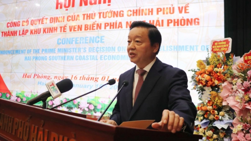 Hai Phong Southern Coastal Economic Zone established